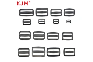 POM Acetal Material 20MM 25MM 32MM 38MM 50MM Plastic Slide Tri-glide Buckles Plastic Tri-Glide Buckle for Bags