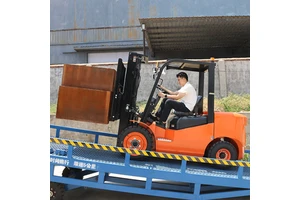 Cheapest 3T Mini Portable Compact High Reach Electric Forklift For Apartment Basement Storage And Moving