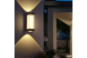 Minimalist Outdoor Wall Lamp, Waterproof Three-proof Wall Light, Super Bright Exterior Lighting for Courtyard, Villa Gate