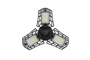 New Garage Ceiling Light 60w Deformable Led Garage Light with 3 Adjustable Panels