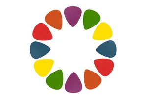 12-Pack Multi-Color Standard Acoustic Electric Guitar Picks for Stringed Instruments Parts & Accessories