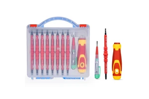 18-Piece Tool Set Insulating Electrician Insulated Screwdriver Chrome Vanadium Steel Electrician Tool Kit
