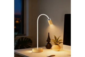 Desk Lamps Nordic Line Section Three Color USB Touch Switch Control Reading Bedroom Iron Decor Eye Protect Modern LED Table Lamp