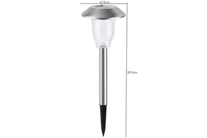 LED Solar Garden Lights for Courtyard All-Night Landscape Light Source with Shadow Atmosphere