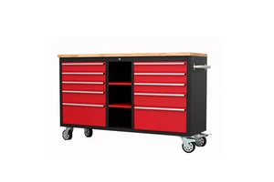 60 Inch Red Hanging Tool Chest Rolling Box Set Tool Cabinet
