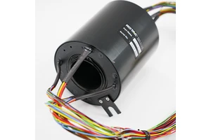 Industrial SRB50 Hollow Shaft Slip Ring 50mm ID 6 Circuits 10A 36 Circuits 5A Compact Rotating Connector