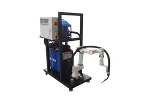 Industrial 6-Axis Robotic MIG Welder GMAW Automatic Welding Machine Steel Multi-Material Welding Solution Metal Parts FR5 Motor