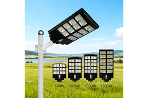 600W 800W 1000W 1200W Solar Street Light All in One Led Solar Street Light Outdoor IP65 Waterproof For Road Garden Lighting
