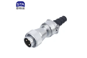 WF20 Waterproof Aviation Connector 2 3 4 5 6 7 8 9 12 Pin TE/Z Industrial Electrical Plug Socket For Heavy Duty Equipment