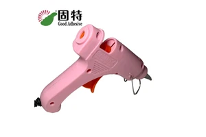 Lightweight Mini Hot Glue Gun for Small Craft Projects on Plastic, Paper, Metal