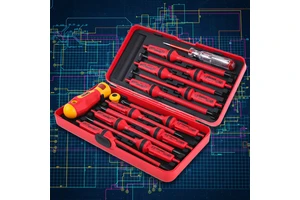 Electrician Maintenance Repair Tools Screw Driver Set 13PCS Insulated Electrician Multi VDE Screwdriver Set for Electronics