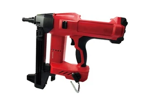 Industrial 20V 5.0Ah Li-ion Brushless Battery-Powered Cordless Nail Gun for Concrete Nails 16-27mm Length with 33 Capacity