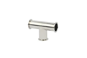 Sansun Stainless Steel Sanitary Pipe Fittings Tri Clamp Tee