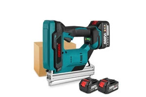 ONEVAN 422J Brushless Battery-Powered Electric Nail Gun & Cordless Stapler-DIY Woodworking Power Tool with 100pcs Capacity