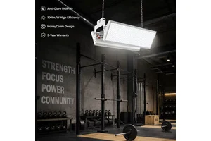 Flicker-free Sports Anti Glare Gym Light Professional Fitness Center LED Linear High Bay Workout Facility Lighting Wholesaler