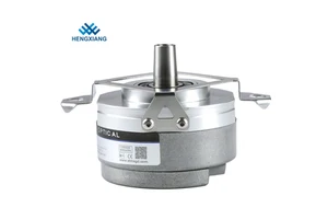 HENGXIANG ST58 Sincos Elevator Encoder Integral Bearing Tapered Shaft 1:10 9.25mm Plug Connector 14-pin Resolution 1024-2500ppr