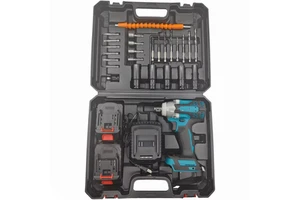 High Power Brushless Electric Wrench Tool Box Set Multifunctional Auto Repair Household Lithium Battery Rechargeable Hard Case