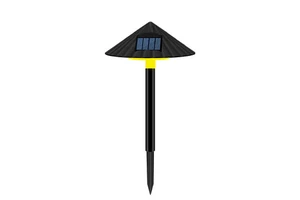 Solar Led Outdoor Lamp 2V 60MA Post Solar Garden Lamp Waterproof IP55 Solar Patio Lights with Umbrella Shape Solar Umbrella