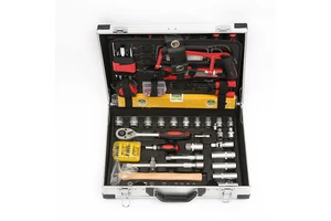 266PCS OEM Household Tool Set Multi Car Tool Kit Box Hex Ratchet Steel Wrench Socket Set Hand Tools Set