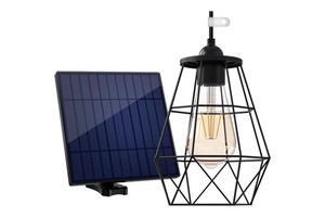 Solar Pendant Lights Indoor and Outdoor Super Bright IP65 Waterproof Solar Shed Lights for Bedroom Living Room Garden Garage