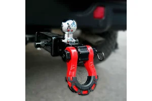 Off-road Vehicle Towing Apply Shackle Hitch Receiver Kit Hitch With 3/4 Bow Towing D Ring Shackle