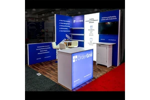 High-Visibility Customizable Aluminum & PVC LED Light Box for Trade Show Booths