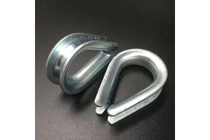 DIN 3901 DIN6899B Metal Wire Rope Thimble