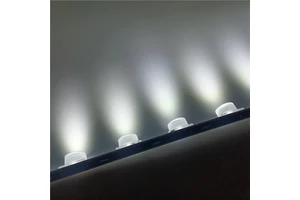 SMD3030 Aluminum Edge LED Light Bar DC12V 24V 3000K 4000K 6000K Dimmable Side Lighting LED Strip for Double Sided Light Box