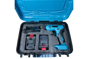 21v Lithium Battery Wireless Portable Cordless Hot Silicone Melt Glue Gun with Glue Sticks