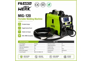 Multifunctional New Condition 0.8mm Solid Wire Diameter MIG TIG MMA Welder Equipment Gasless Stainless Steel Welding Machine