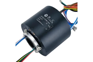 Through Hole Electric slip Ring 360 Degree Rotating Electric Connector Collector Ring Circuit Rotary Joint 440VAC/VDC 10A 250rpm