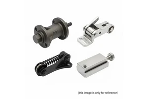 High Precision Cast Stainless Steel Flanged Housing Toggle Clamp Spring Belt Tensioner Arm Linear Slide Block Hardware Set