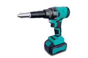 21V Lithium-Ion Battery Cordless Electric Rivet Gun Brushless Automatic Riveting Machine Portable for Industrial DIY Tasks