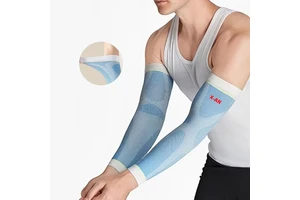 Nylon Ultra Thin Sports Compression Breathable High Elasticity Arm Sleeve For Multi-Sport Use Basketball Outdoor Fitness Running