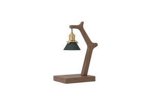 Industrial LED Minimalist Electric/AC Table Lamp Home Decor Metal Bedside Lamp for Loft Office and Living Room Use