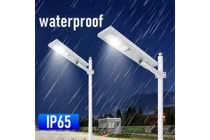 New Innovation Outdoor Hybrid Led Solar Street Light All in One Bifacial Solar Energy Solar Street Led Light
