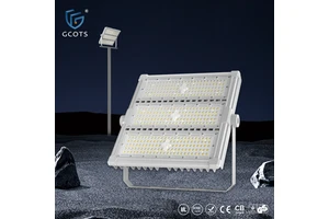 300W Sports Field Flood Light 12800lm Die Cast Aluminium Housing IP65 For Outdoor Basketball Court Lighting