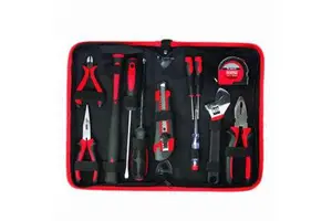 Hand Tool Kit High Quality 12-piece Household Hand Tool Kit with Zipper Bag
