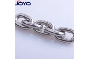 China Manufacturer Stainless Steel Lifting Chain Lashing ChainSS304 Or SS316 Material Welded Structure