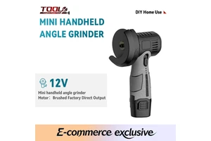 12V Lithium Battery Mini Angle Grinder DIY Trigger Portable Wireless Brushed Motor Grinding Cutting Polishing Machine