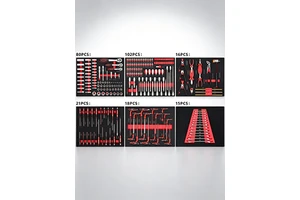 252PCS Home and Vehicle Repair Tool Kit General Hand Tool Set for DIY Enthusiasts