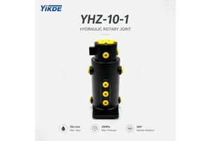 Compact High-Flow Rotary Joint for Excavators & Cranes 30L/min