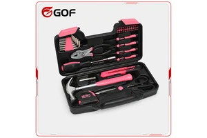 39-Piece Carbon Steel Manual Household Hardware Tool Box Set OEM Customizable Cross-Border Hard Case