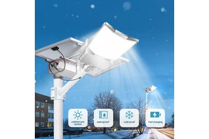 Factory Sale 500 Watts Ip65 Solar Powered Street Light All in One 100W 300W 600W Integrated Street Solar Light Outdoor
