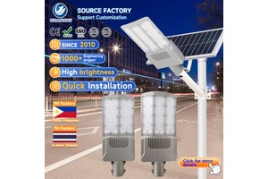 Hot Selling Outdoor Waterproof IP67 Aluminum SMD5730 100 200 300 500 600 800 Watt Led Solar Street Lights
