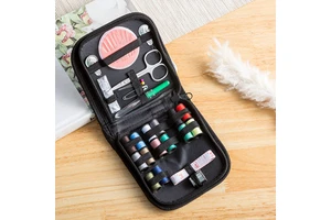 Sewing Kit with Safety Pins Needle Threader & Thimble Included All-in-One Hand Sewing Supplies 2025 Home & Craft Essential Tools