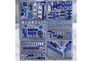 Professional Tool Organizer Set 424pcs OEM Socket & Wrench Set CRV Steel Household Garage Tools