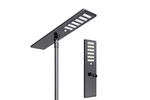 100W All In One Solar Street Light IP65 Waterproof High Lumen For Road Project