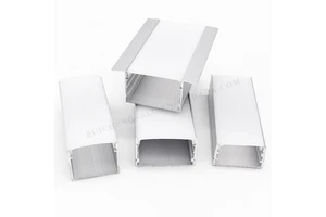 Premium Wall-Mounted Aluminum LED Strip For Indoor Atmosphere Lighting Elegant Modern Design For Hotel Living Spaces