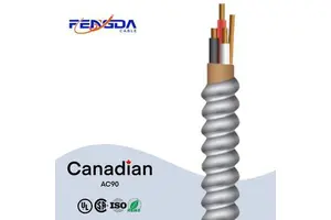 Fengda CSA Approved Electric Building Wire AC90 Cable BX Cable Copper 12/2